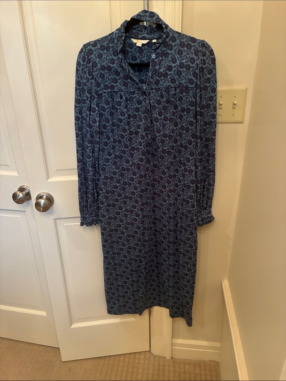 Boden popover midi dress